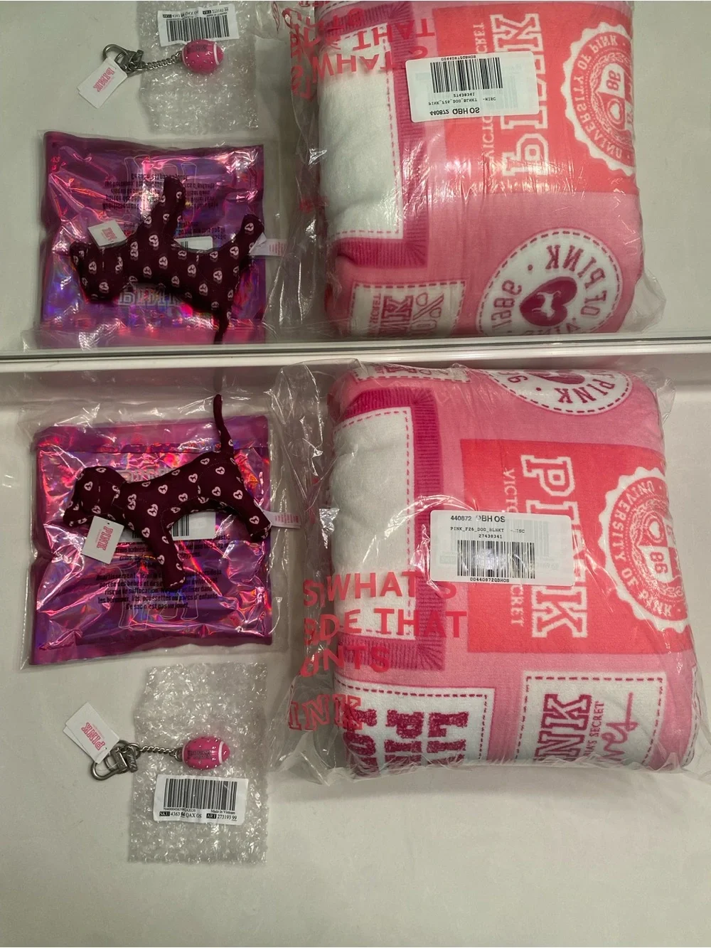 PINK Victoria's Secret Blanket Set